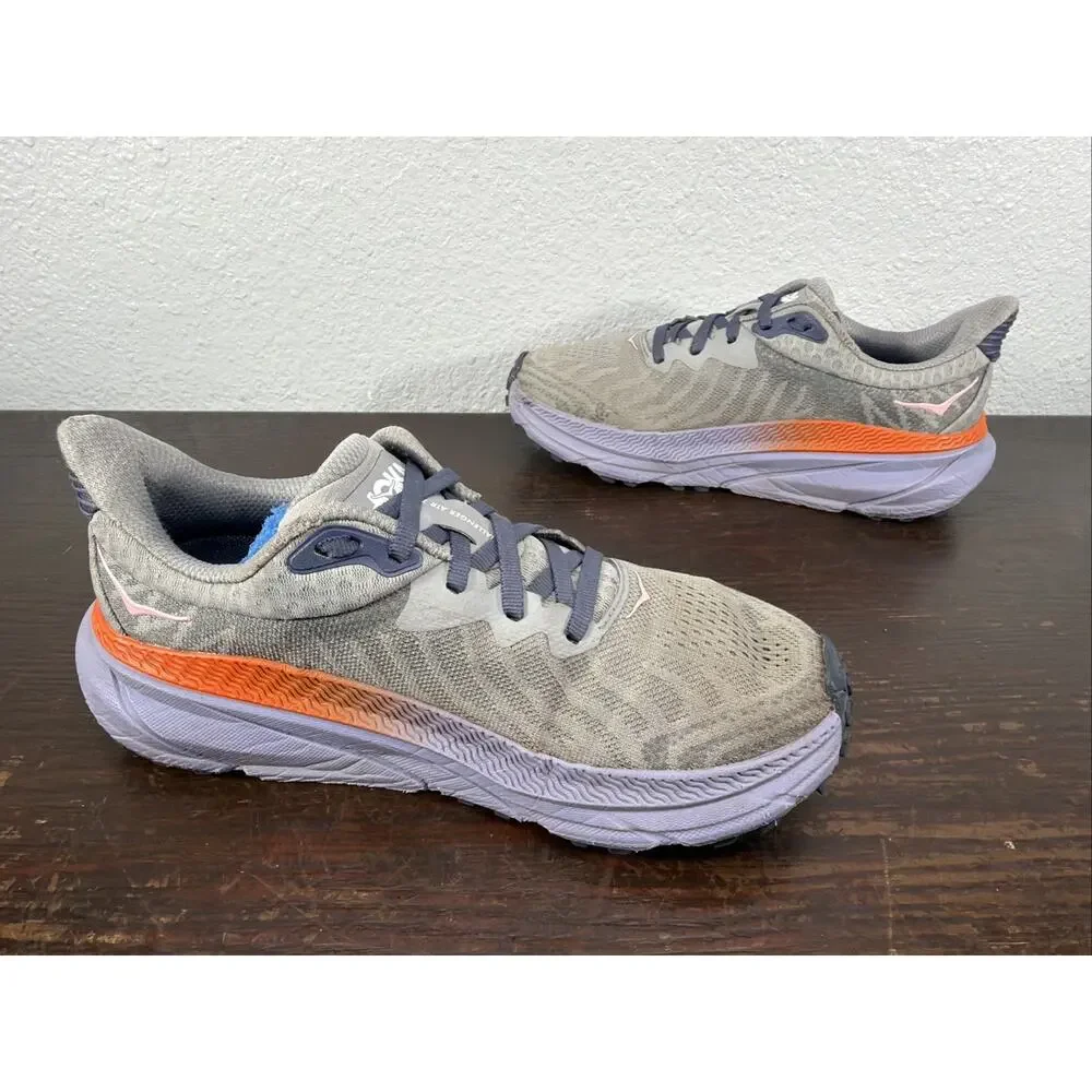 Hoka On One Challenger ATR 7 Grey Running Shoes Women’s Size 6.5 B 1134498 GYW